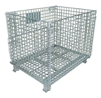 Cage de maille de fil d’empilage d’entrepôt
